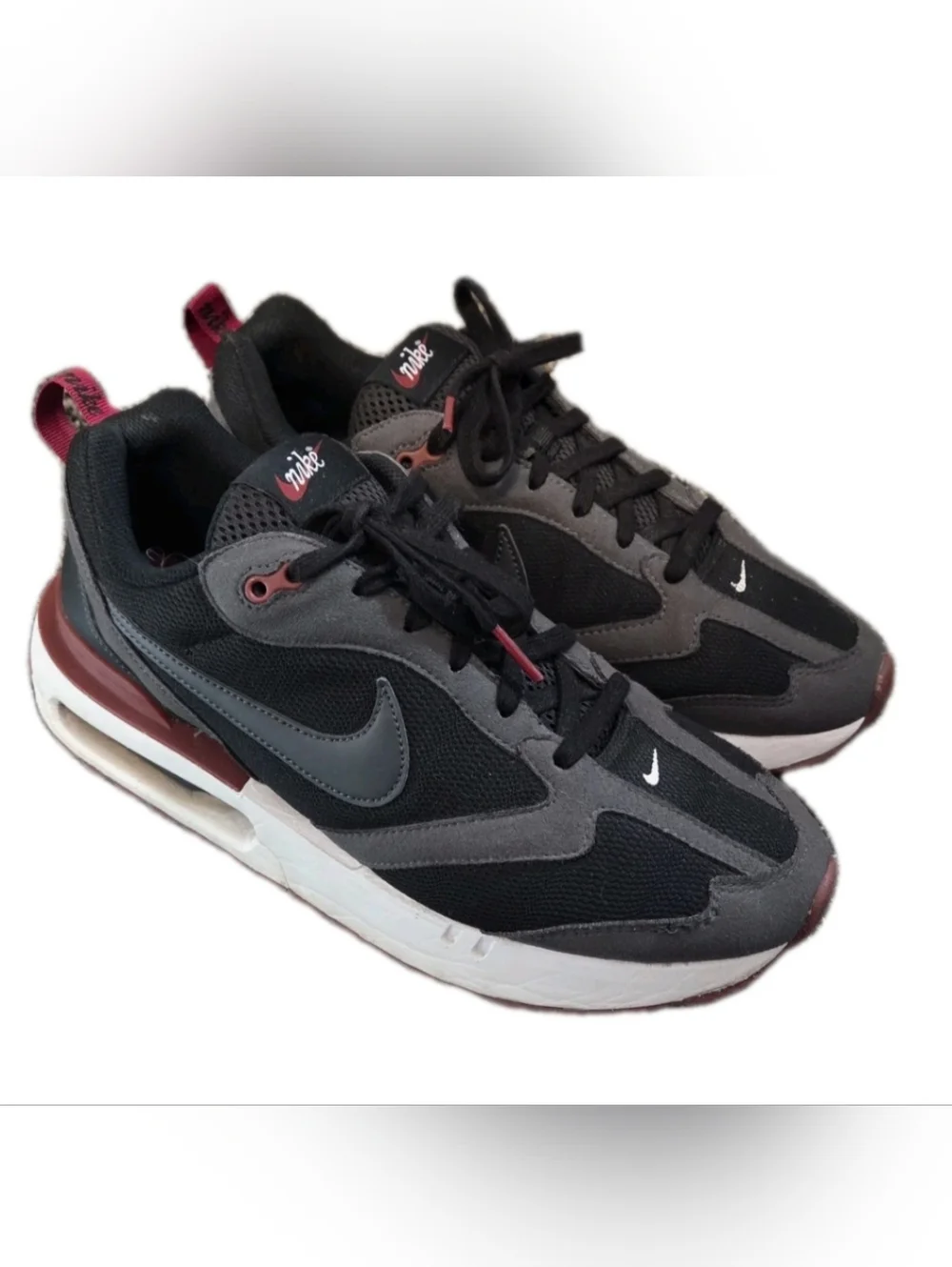 Nike Air Max Dawn Blk/Red Athletic Running Walking Sneakers US Men's Size 9.5 - Picture 3 of 11
